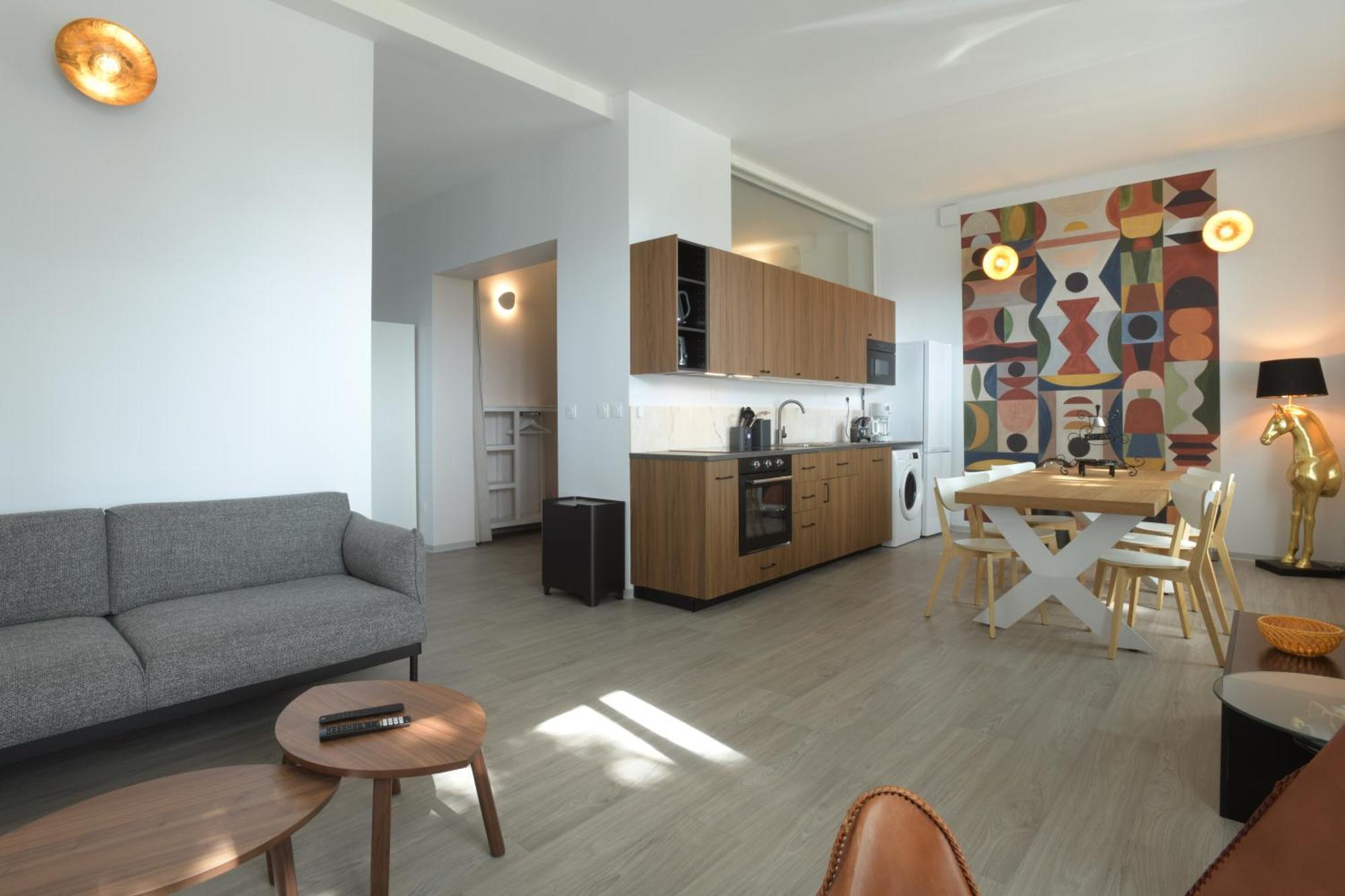 Au Cheval Blanc - Appartement Familial 6P Parking Prive Proche Colmar Centre Dış mekan fotoğraf